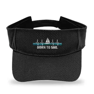 Born To Sail Heartbeat Sailing sun visor