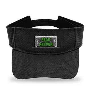 Fear The Keeper Soccer sun visor