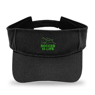 Soccer Is Life Soccer sun visor
