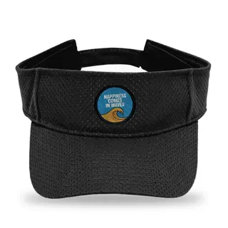 Happiness Comes In Waves Stand Up Paddling sun visor