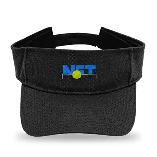 Yellow Ball On Net Tennis sun visor