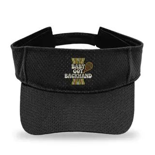 Baby Got Backhand Tennis sun visor