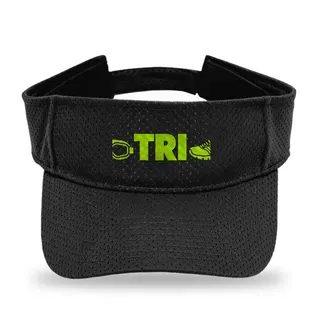Swim Bike Run Triathlon sun visor