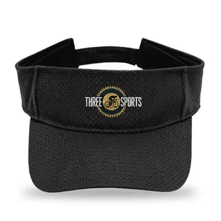 Gear Cog With Sports Text Triathlon sun visor