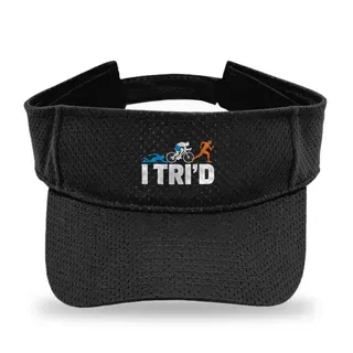 I Tri'd Triathlon sun visor