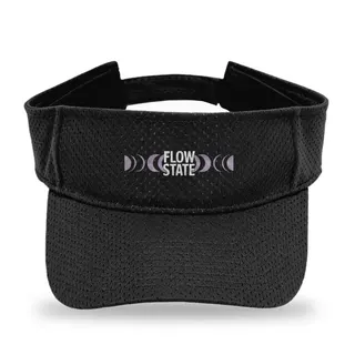 Flow State With Moon Phases Yoga sun visor